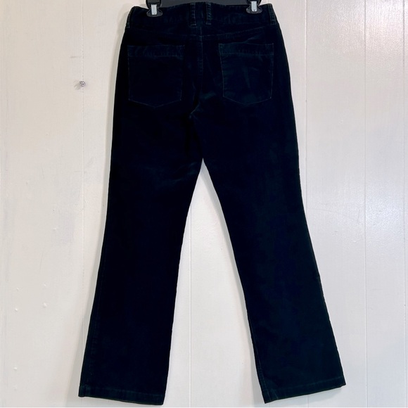 J.Crew J.Crew Black Corduroy Mid-Rise Favorite Fit Pants Size 6. - Picture 2 of 8